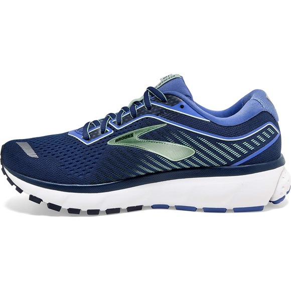 Brooks Shoes - Brooks Ghost 12 Womens Running Shoes Navy Blue 1203051B413 Size 11 Medium B